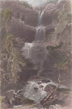 The Caterskill Fall (From Below)